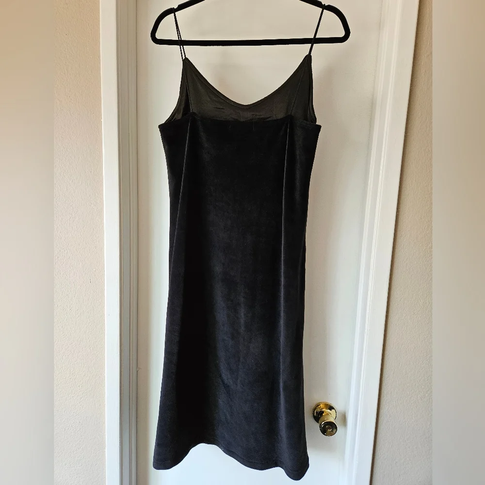 RHC Leah micromodal-blend velour midi dress - Picture 6 of 9